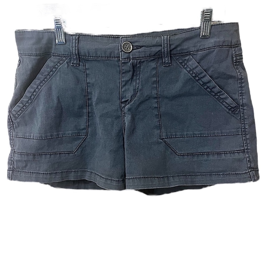 UNIONBAY Women's Cargo Shorts - Charcoal Gray